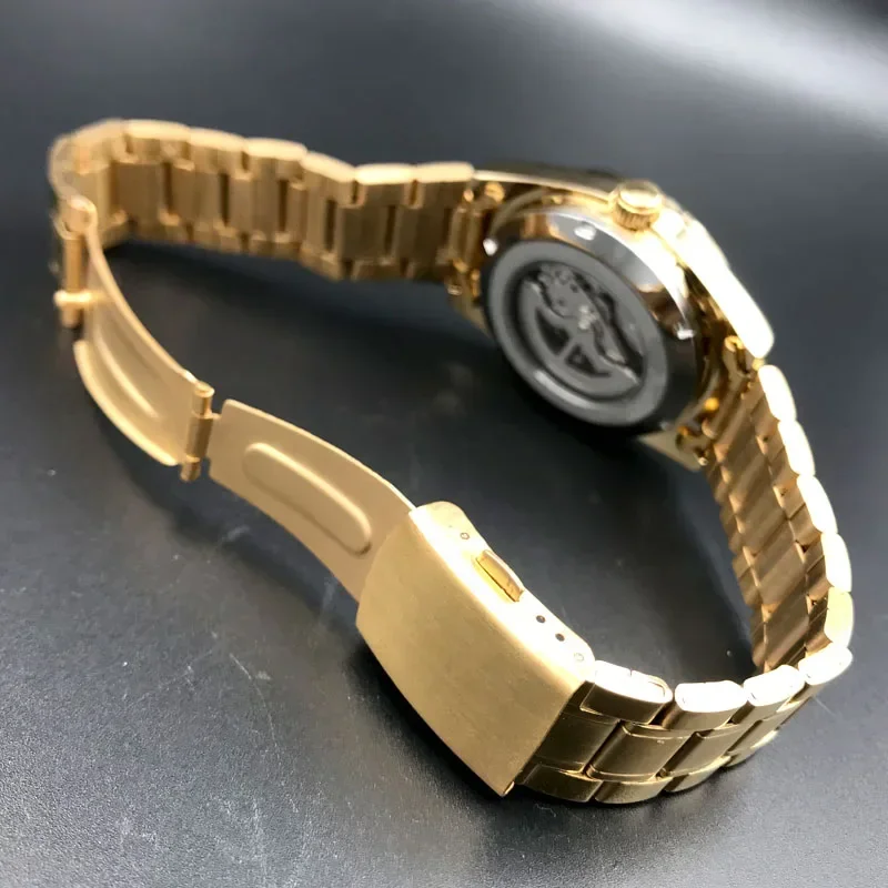 Orient Double Lion Classic Watch Series Men’s Watch Stainless Steel Band Luxury Multi-Function Automatic Mechanical Tourbillon