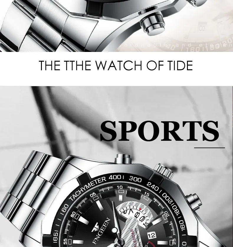 2024 Top Brand Luxury Watch Fashion Casual Military Quartz Sports Wristwatch Full Steel Waterproof Men’s Clock Relogio Masculino