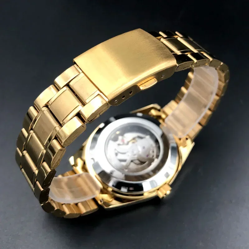 Orient Double Lion Classic Watch Series Men’s Watch Stainless Steel Band Luxury Multi-Function Automatic Mechanical Tourbillon