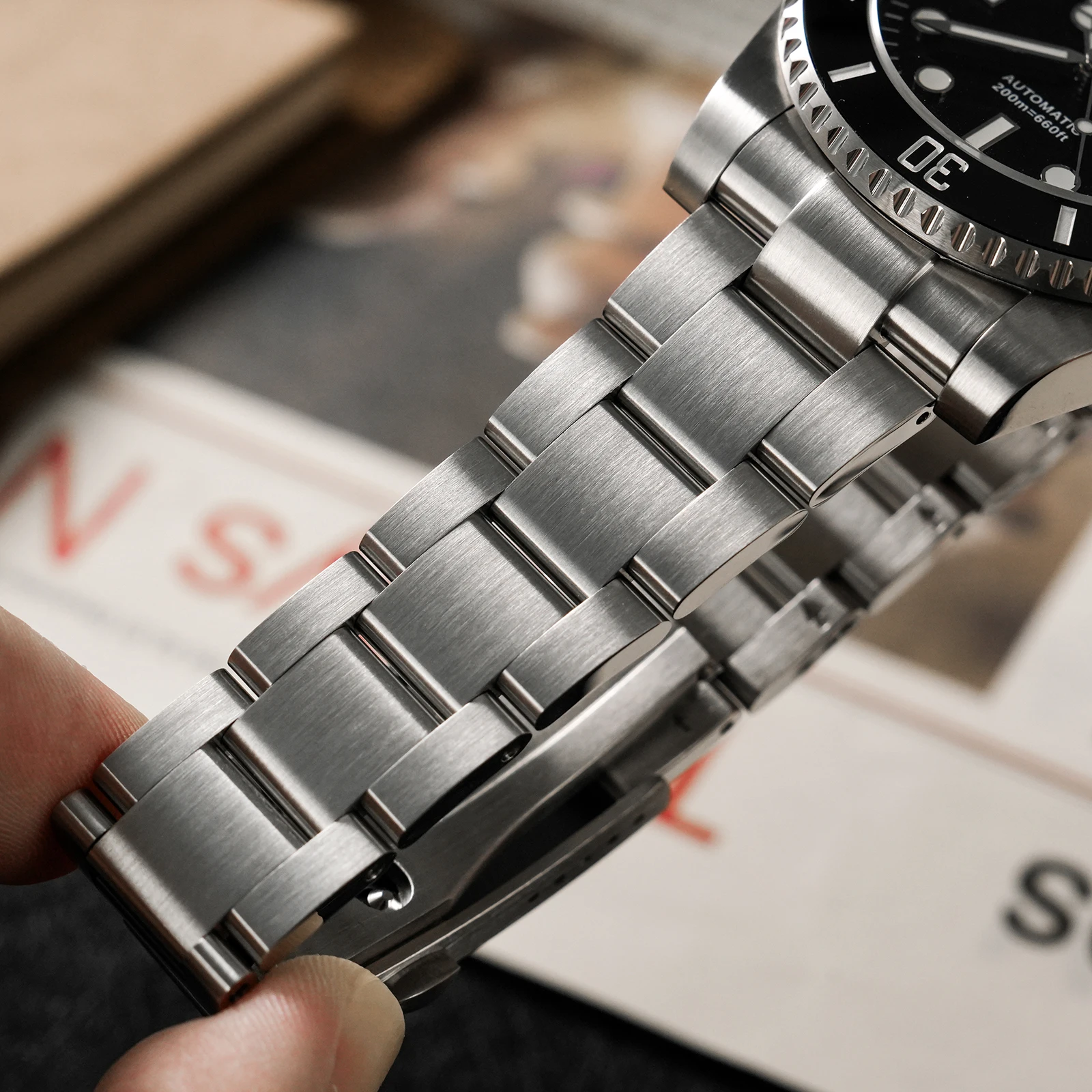 Watchdives WD5512B V2 Sub ST2130 Movt Slim Rehaut 11.8mm Including Glass Sapphire crystal Automatic Movement Men’s Watch