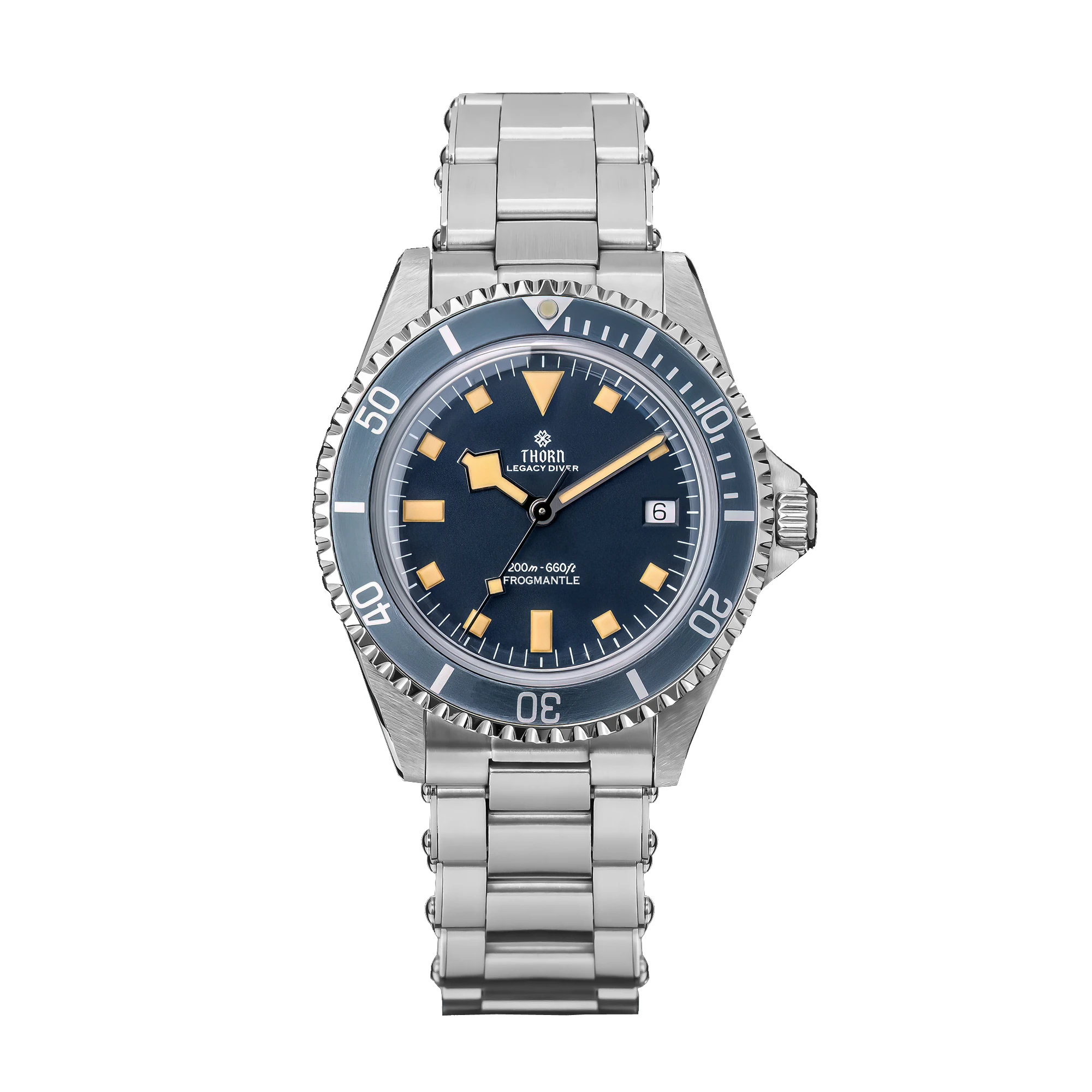 THORN T023 V2 Diver Watch Men PT5000 Automatic Watch 40Mm Mechanical Wristwatch Sapphire Waterproof 200M Vintage Luxury Watches