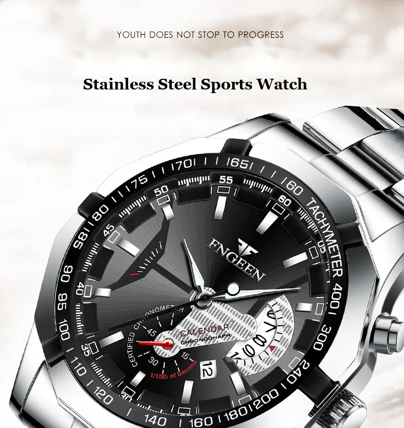 2024 Top Brand Luxury Watch Fashion Casual Military Quartz Sports Wristwatch Full Steel Waterproof Men’s Clock Relogio Masculino